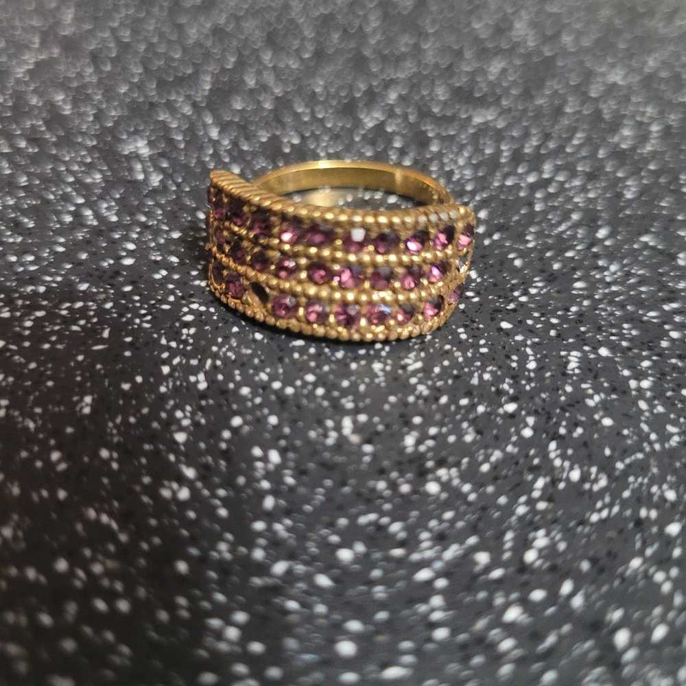 Amethyst Vintage Estate Ring - image 6