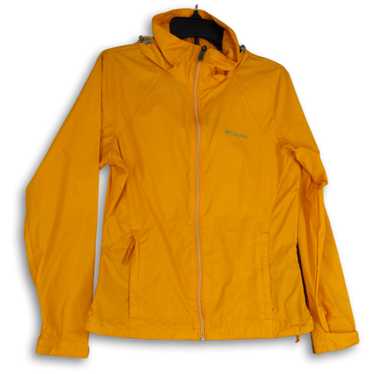 Columbia Womens Yellow Long Sleeve Hooded Pockets… - image 1