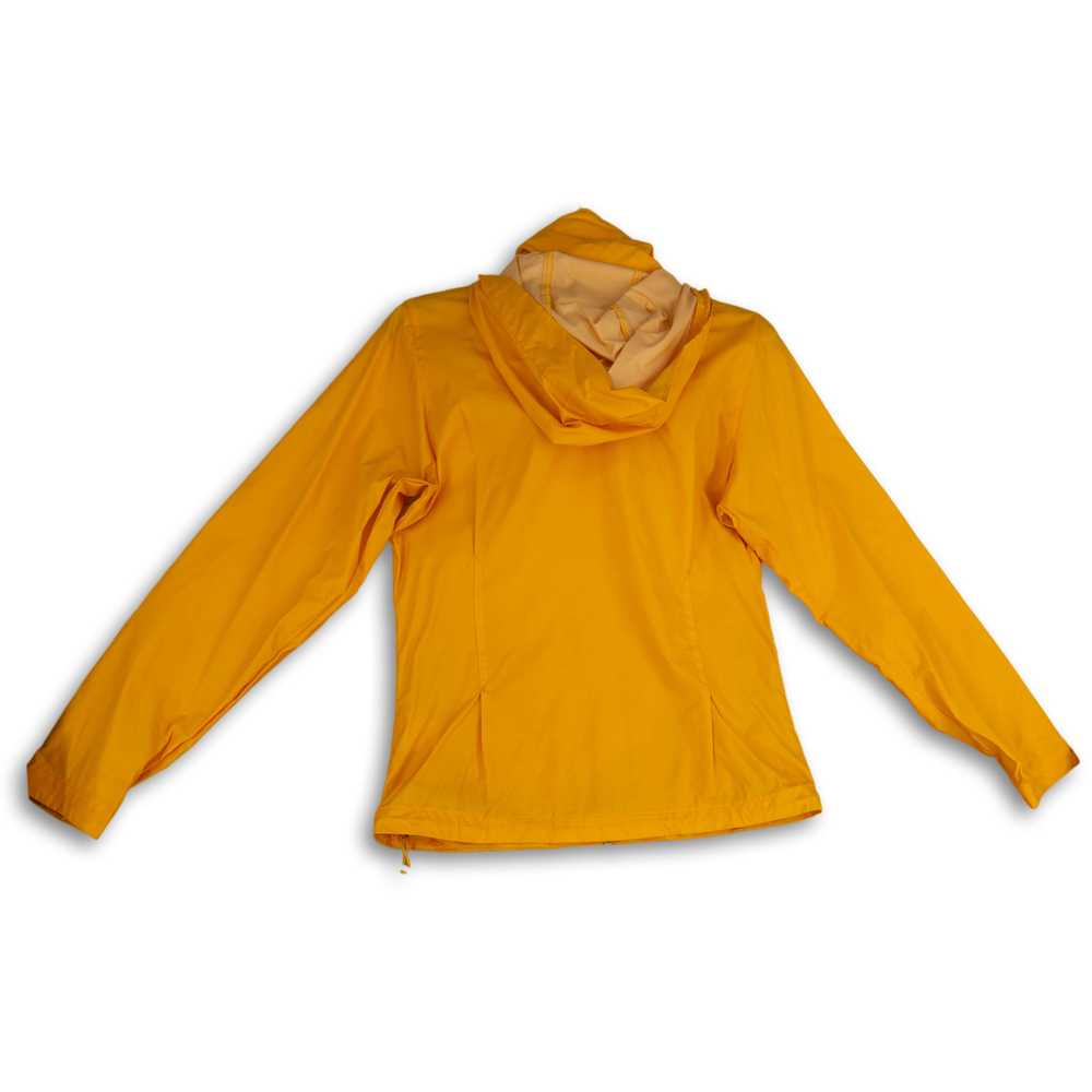 Columbia Womens Yellow Long Sleeve Hooded Pockets… - image 2