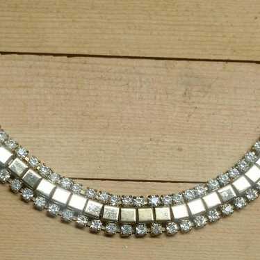 Natural South Sea Ringed 3 Row Pearl Strands 20 Necklace Sterling Silver  Clasp