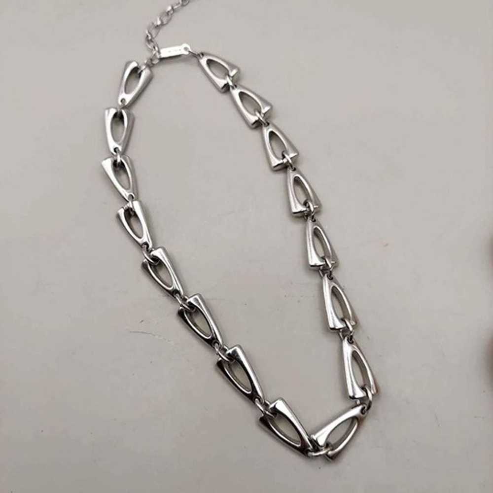 Vintage Trifari Choker Necklace - image 3
