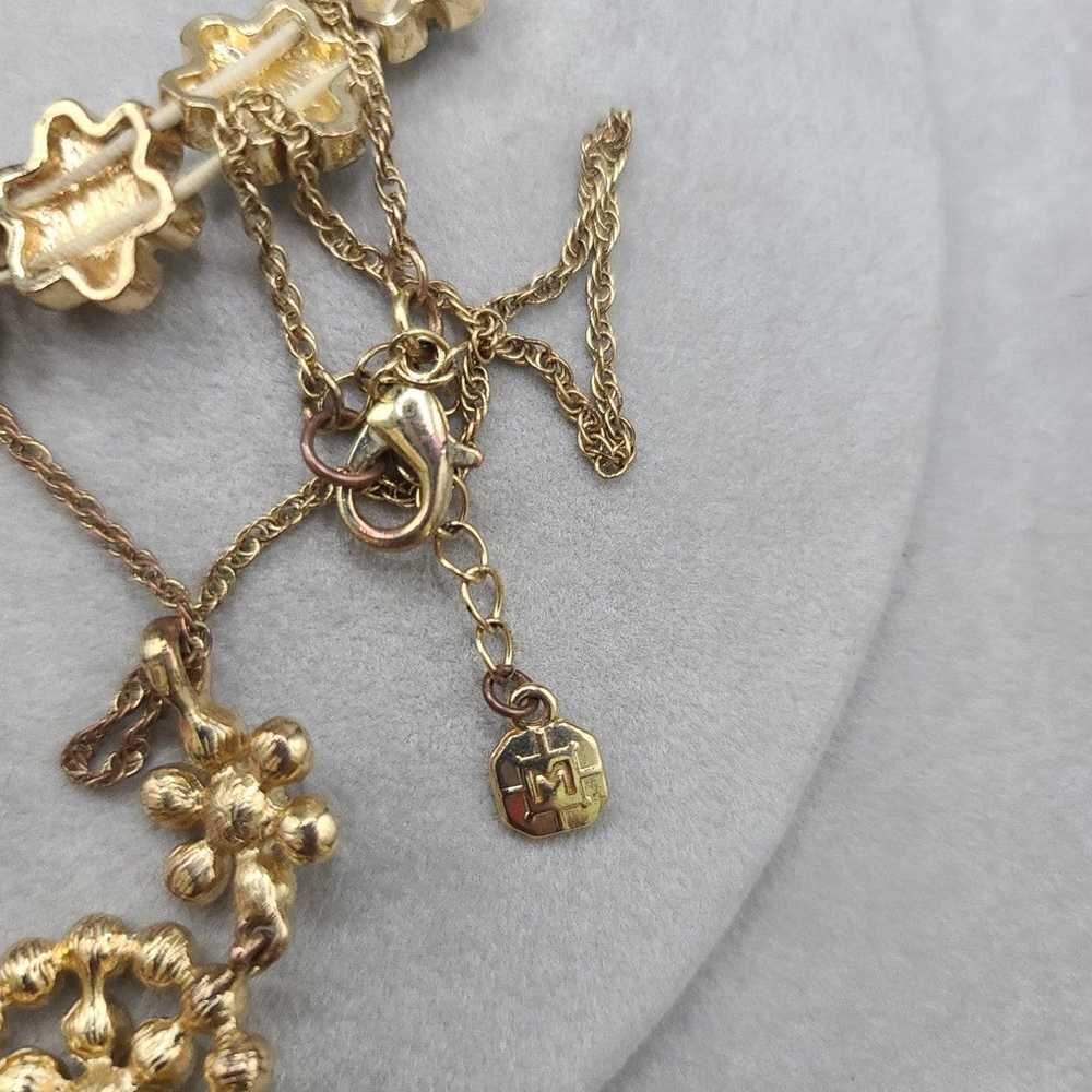 Vintage Aurora Borealis Necklace and Bracelet set - image 11
