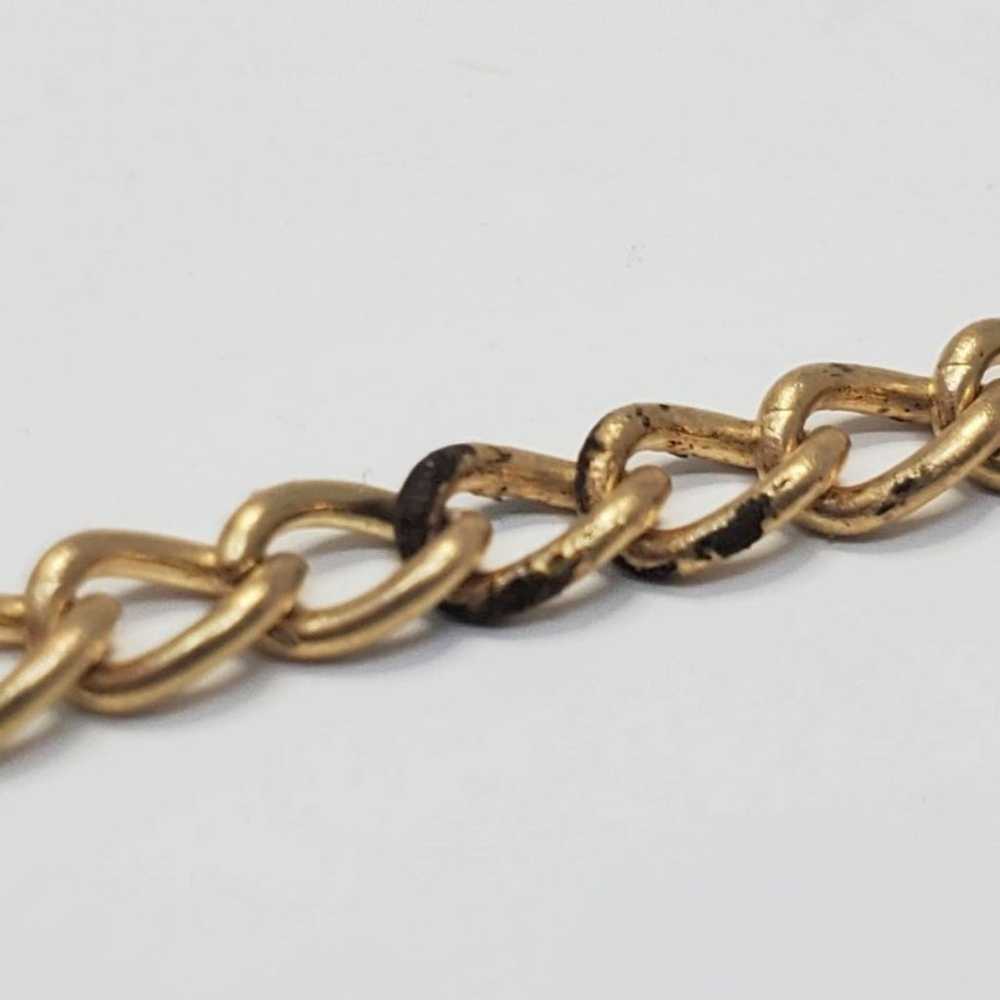 Vintage Walt Disney Tinker Bell Necklace A Golden… - image 11