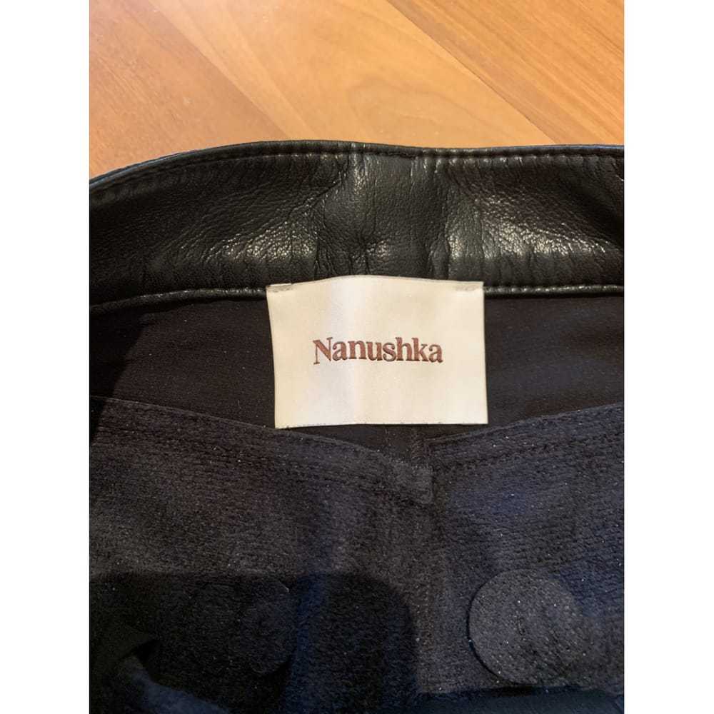 Nanushka Vegan leather straight pants - image 2