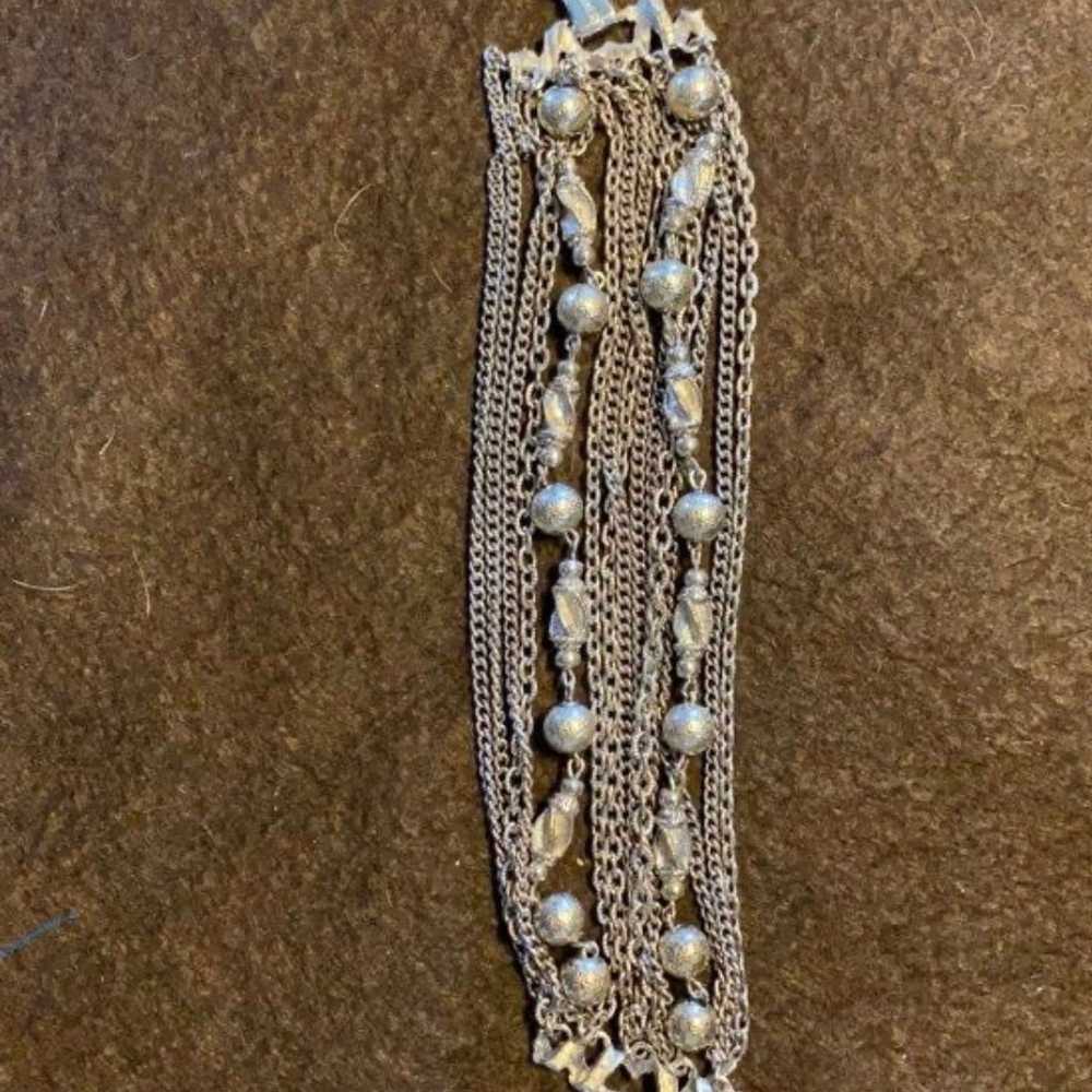 Vintage Kramer 15 strand bracelet - image 1
