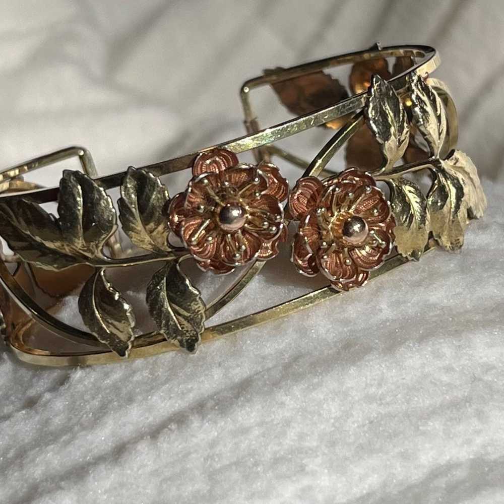 Vintage Krementz cuff bracelet - image 10