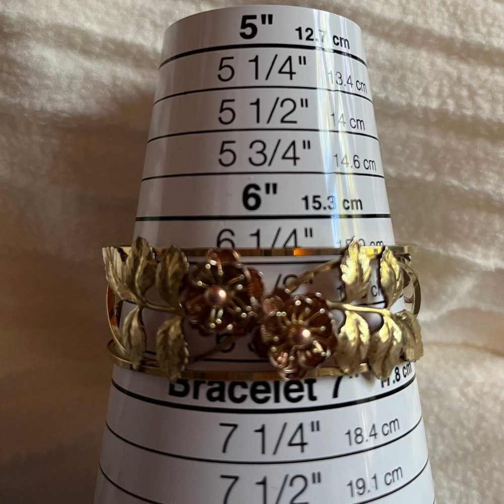 Vintage Krementz cuff bracelet - image 11