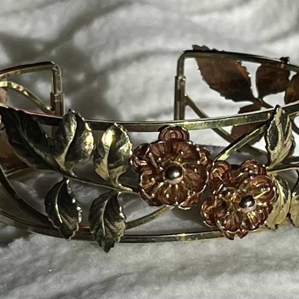 Vintage Krementz cuff bracelet - image 1