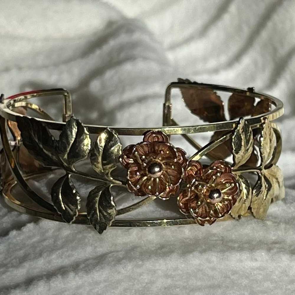 Vintage Krementz cuff bracelet - image 2