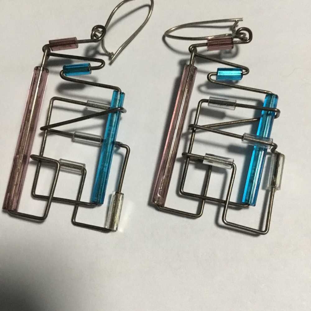 Vintage tubular earrings - image 8