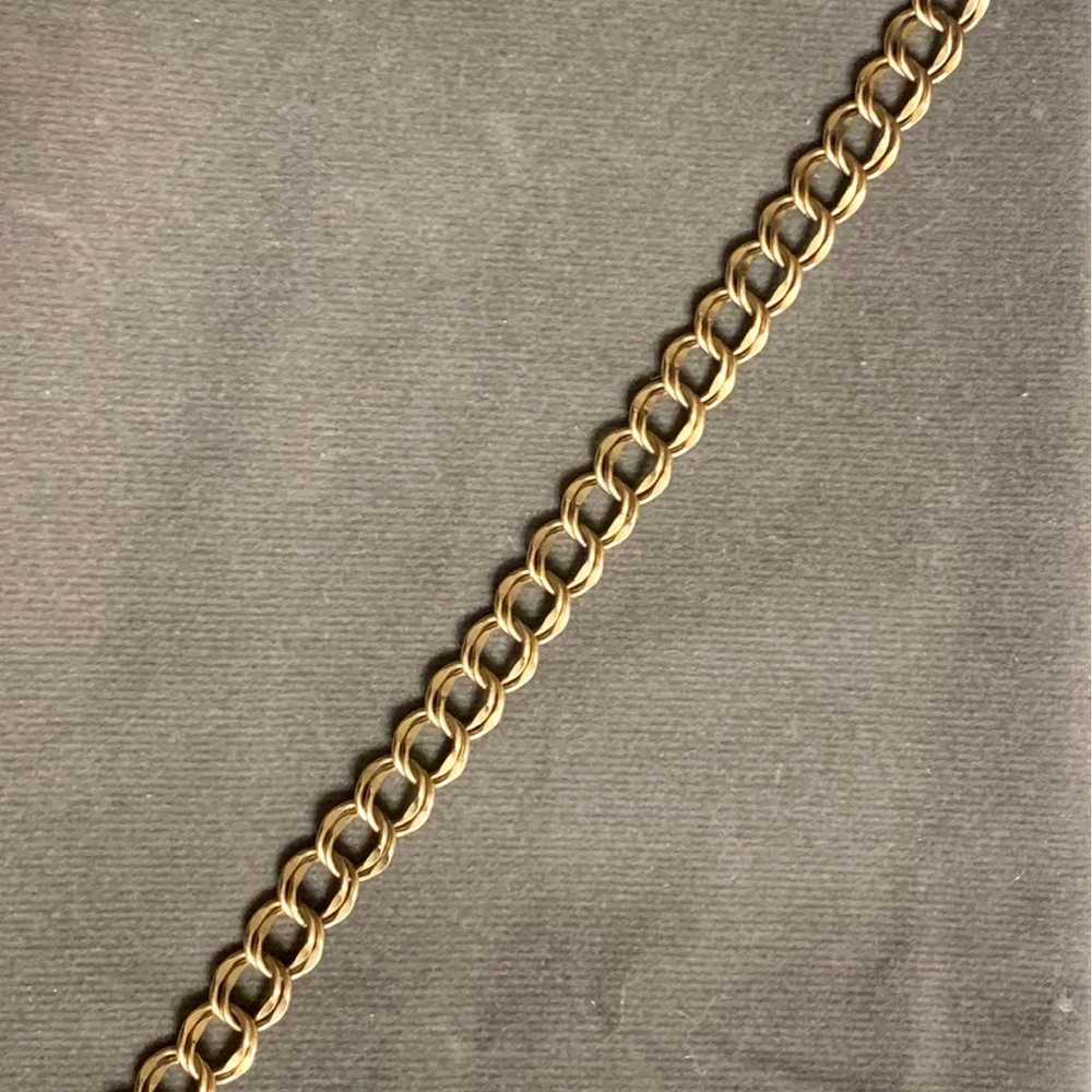 Vintage 1/20 12K GF Charm Bracelet 7 3/4 - image 11