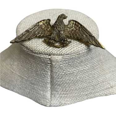 Zentall Vintage Eagle Bird Brooch Pin - image 1