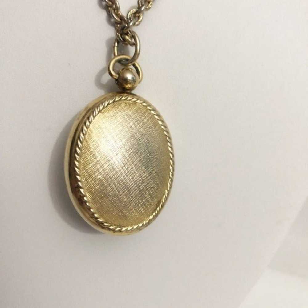 Vintage Pervco Solid Perfume Cabochon Necklace - image 6