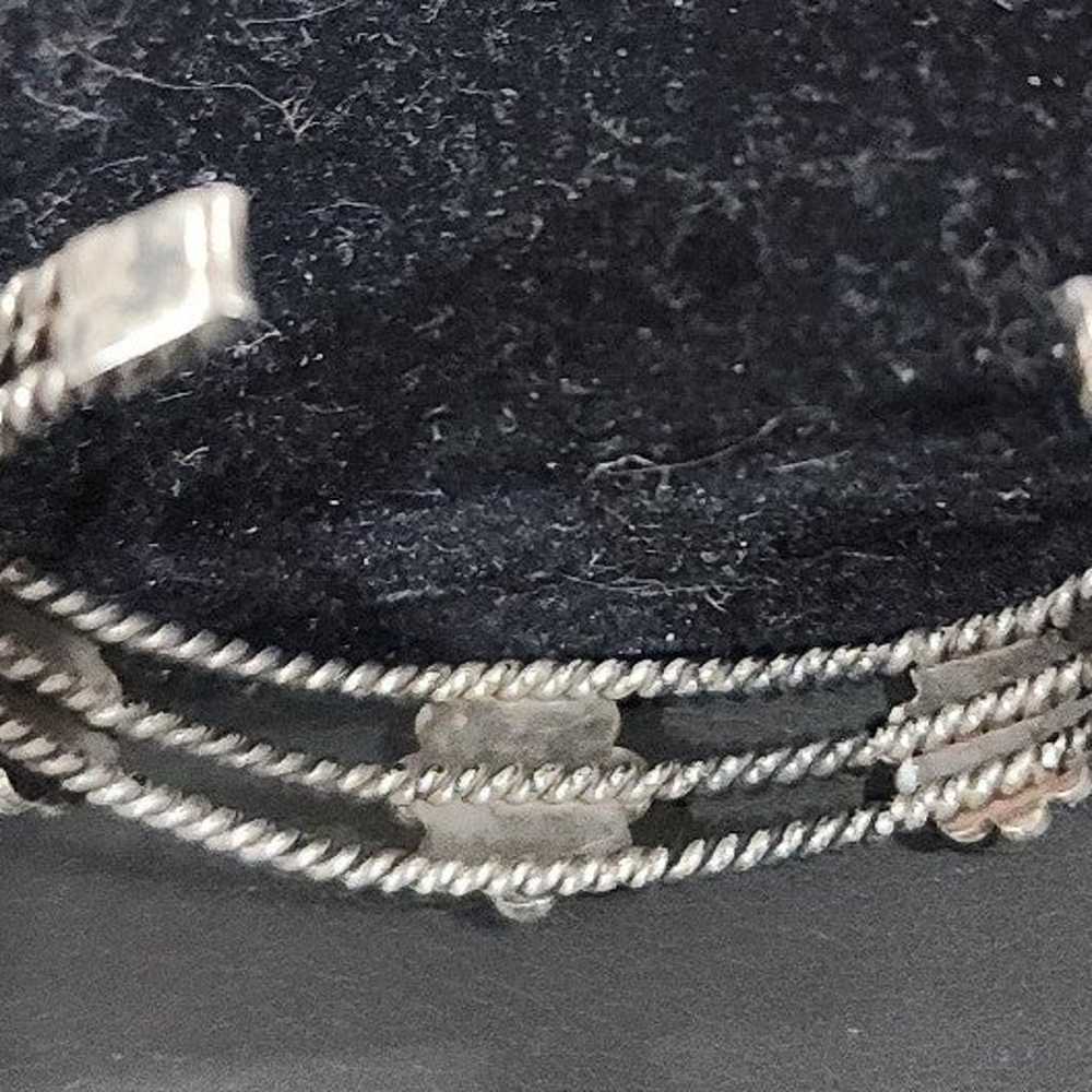 Vintage Mexican Sterling bracelet - image 5