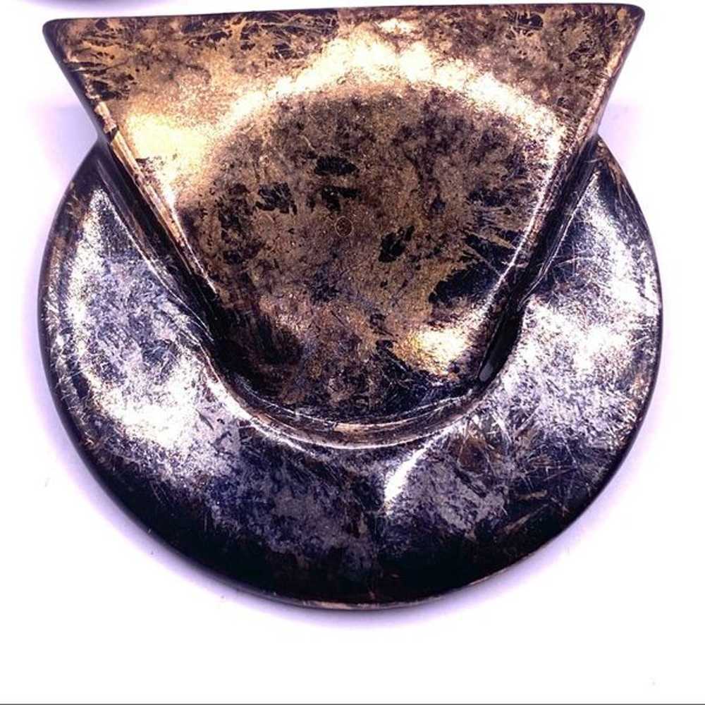 Mid Century Ceramic Demi Parure - image 3