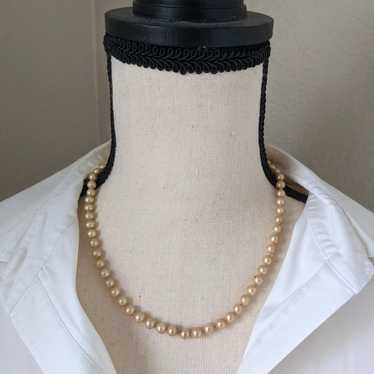 Vintage real pearl necklace "18