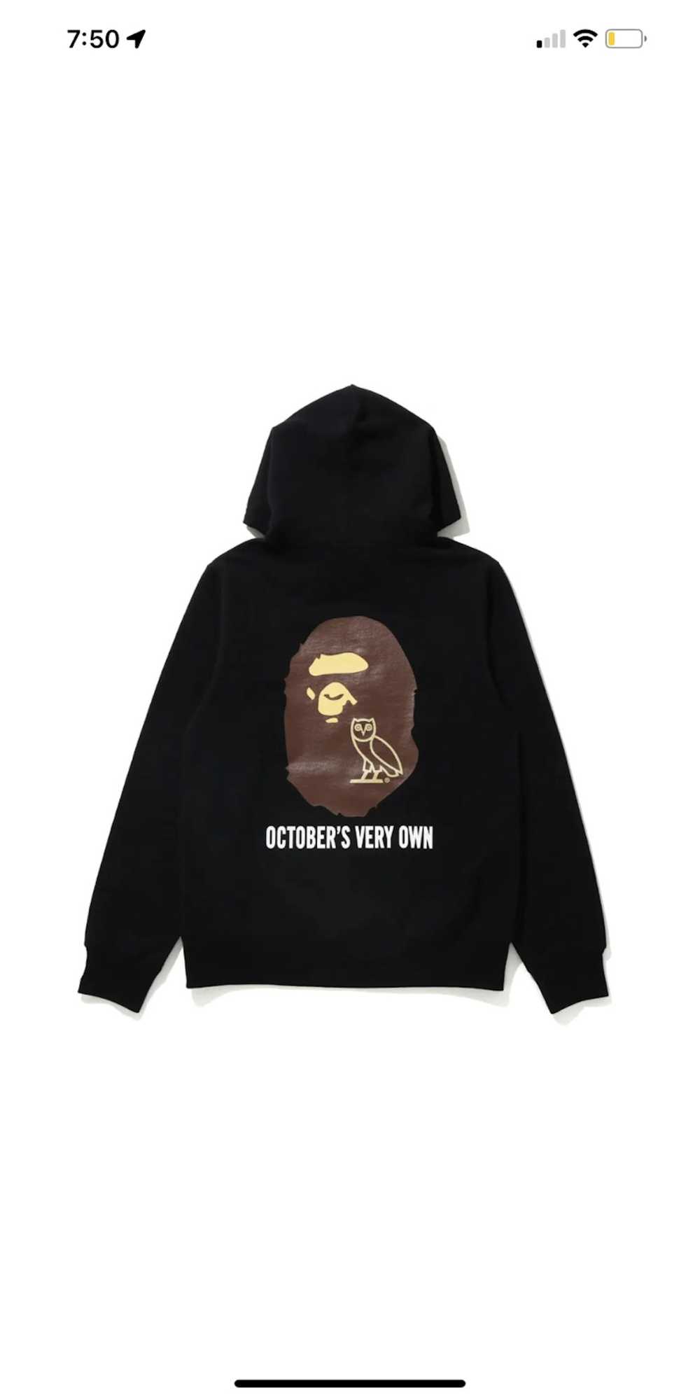 Bape × Octobers Very Own BAPE x OVO Pullover Hood… - image 1