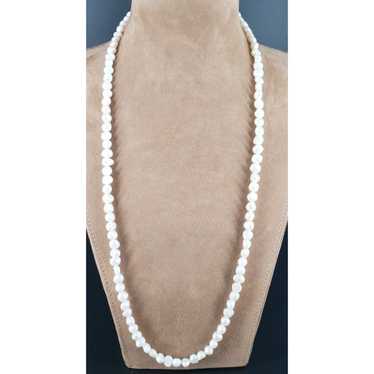Beautiful Genuine Baroque Pearl Necklace Sterling… - image 1
