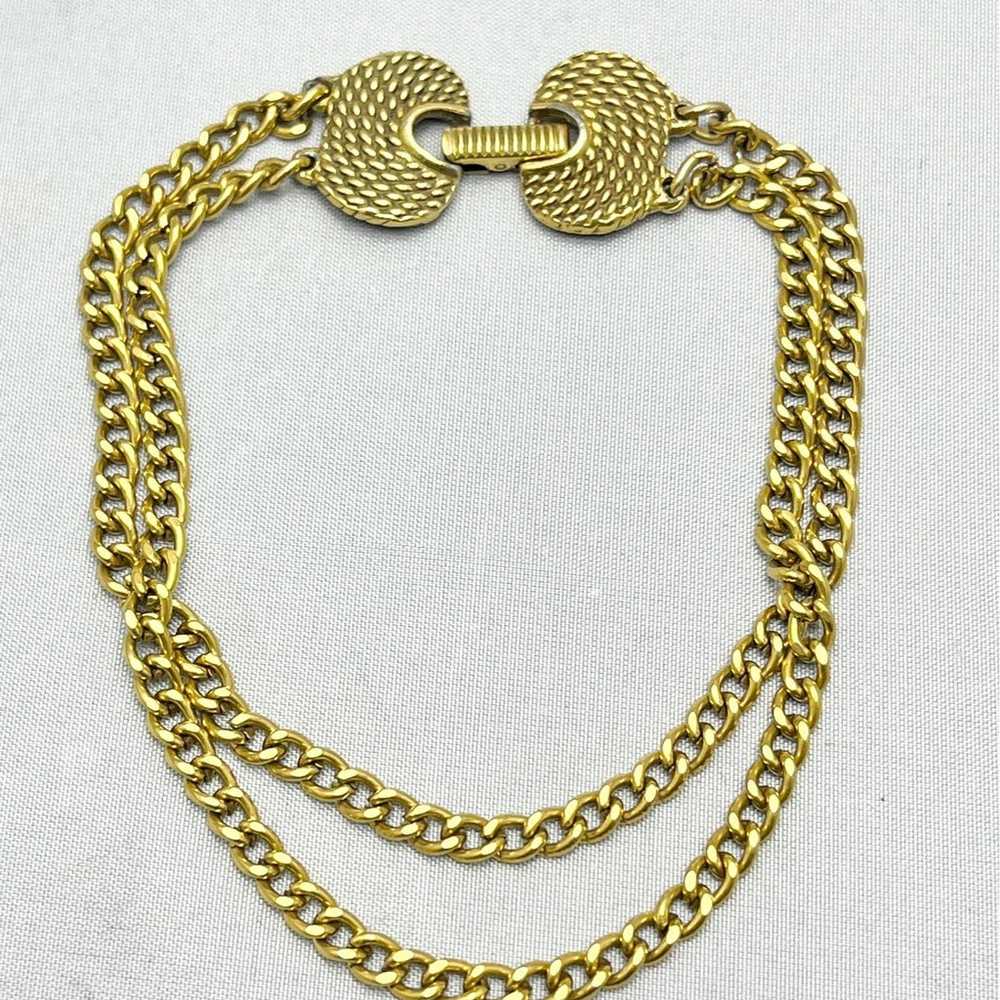 Vintage Goldette Gold Chain Bracelet - image 1