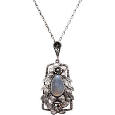 Fratelli Peruzzi 1920 Florence Art Nouveau Neckla… - image 1