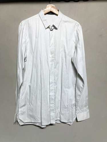 Kris Van Assche $539 STRIPED SHIRT 48 BUTTON UP S… - image 1