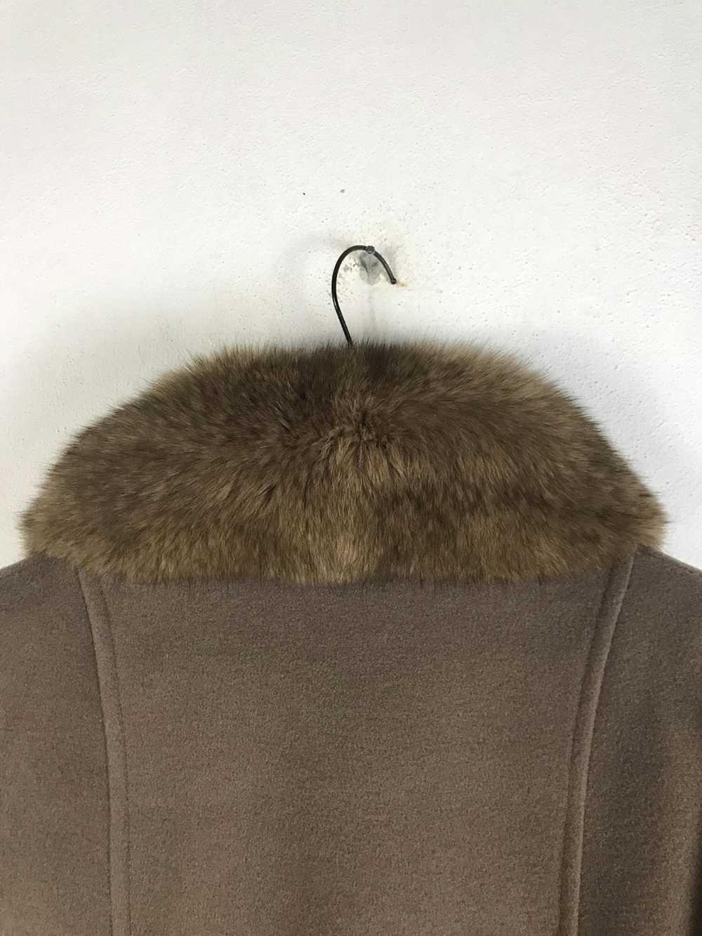 Cashmere & Wool × Mink Fur Coat × Yohji Yamamoto … - image 10