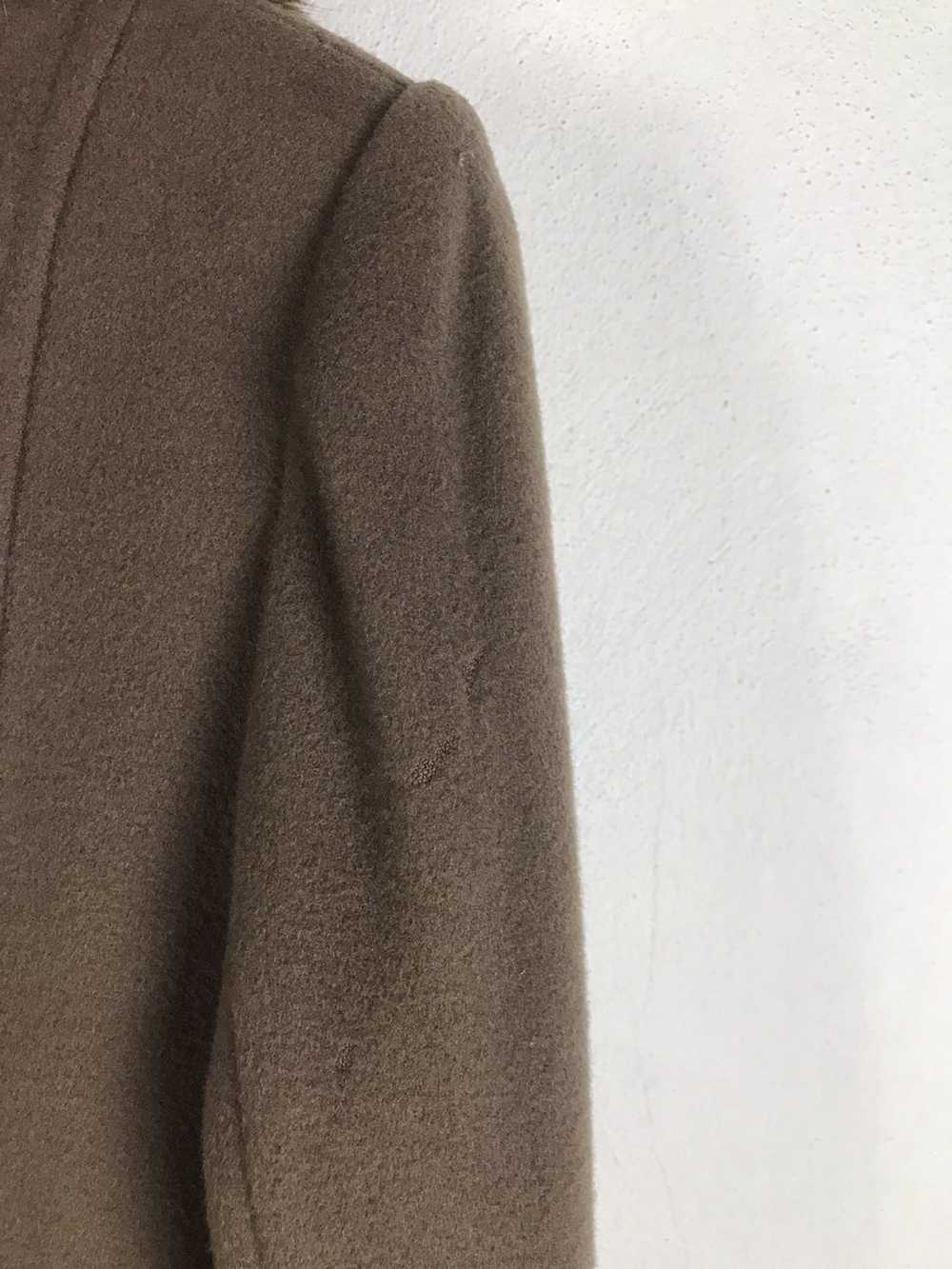 Cashmere & Wool × Mink Fur Coat × Yohji Yamamoto … - image 12