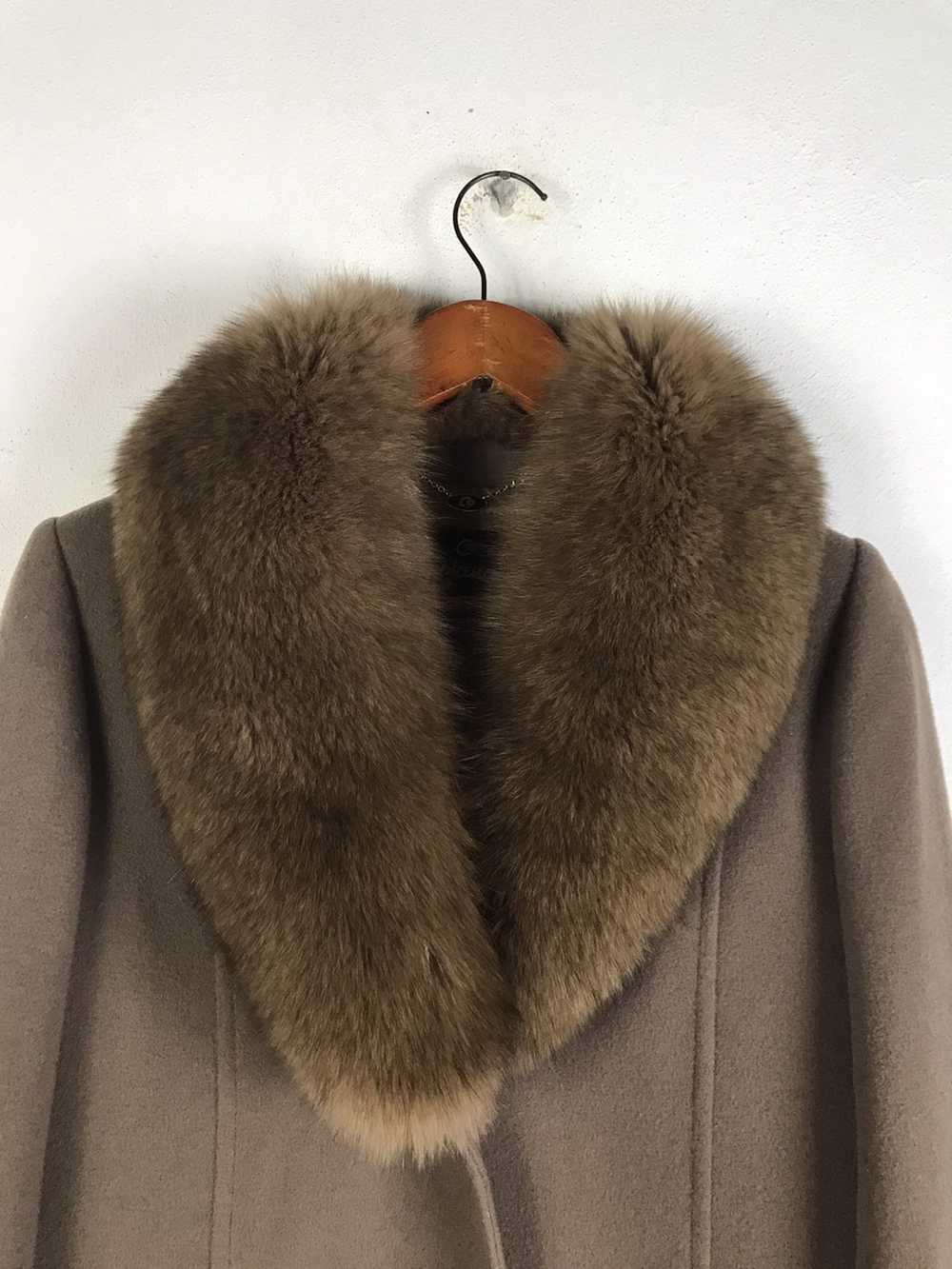 Cashmere & Wool × Mink Fur Coat × Yohji Yamamoto … - image 6