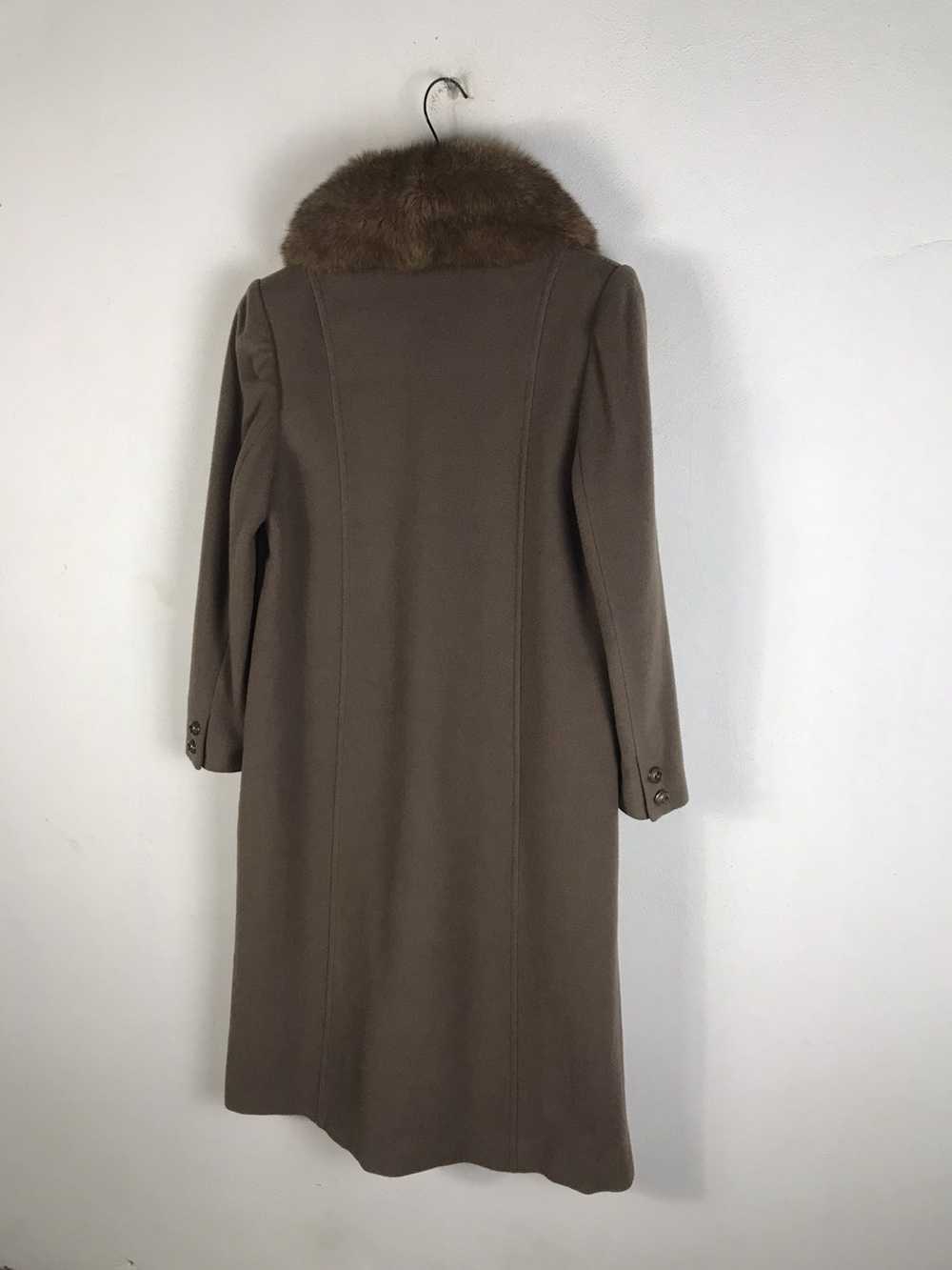 Cashmere & Wool × Mink Fur Coat × Yohji Yamamoto … - image 8