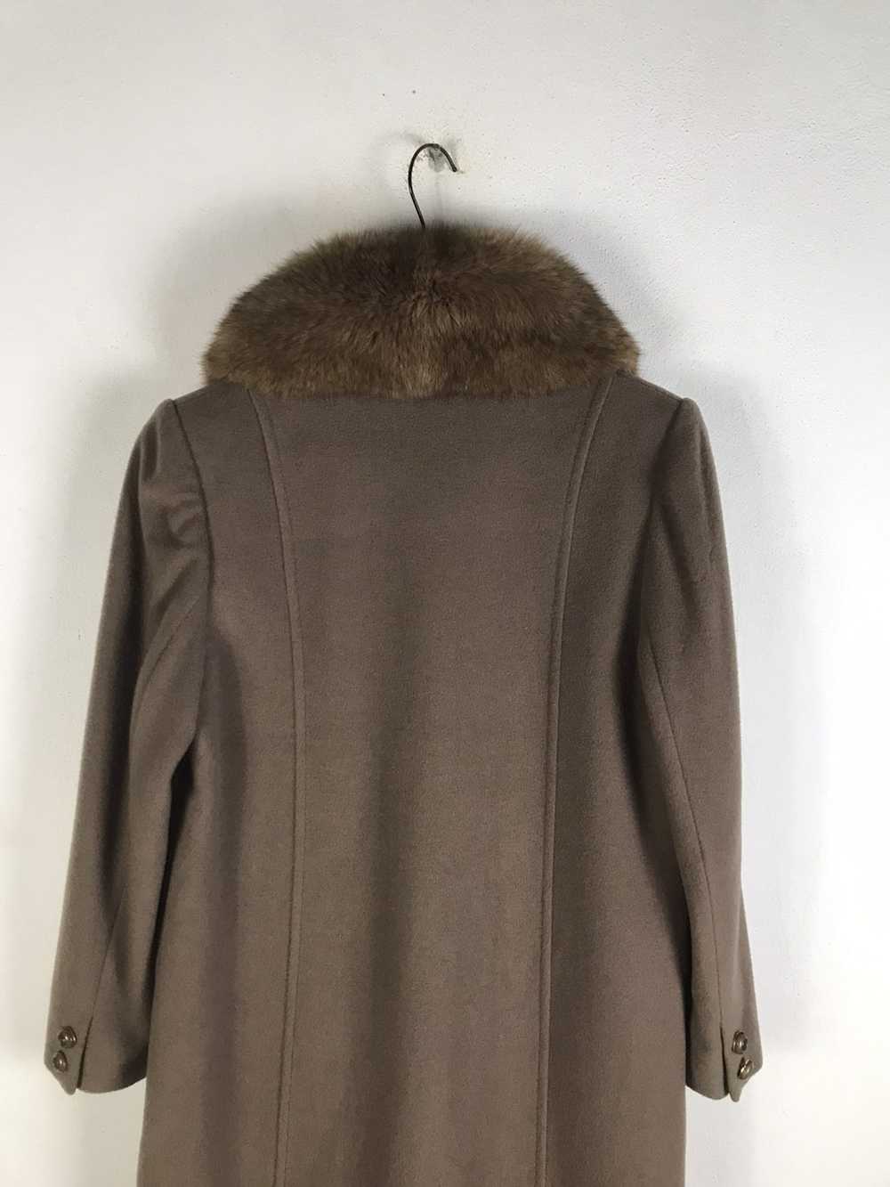 Cashmere & Wool × Mink Fur Coat × Yohji Yamamoto … - image 9