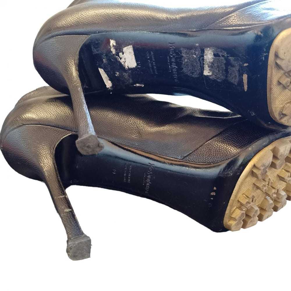 Yves Saint Laurent Leather biker boots - image 2