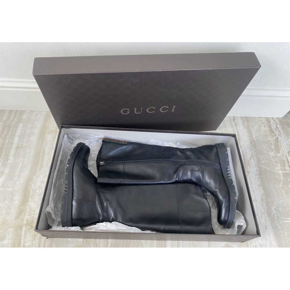 Gucci Leather snow boots - image 10