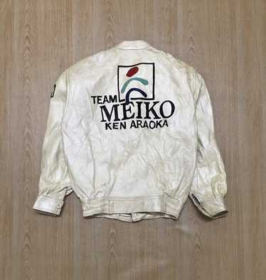 Ex leather jacket racing - Gem