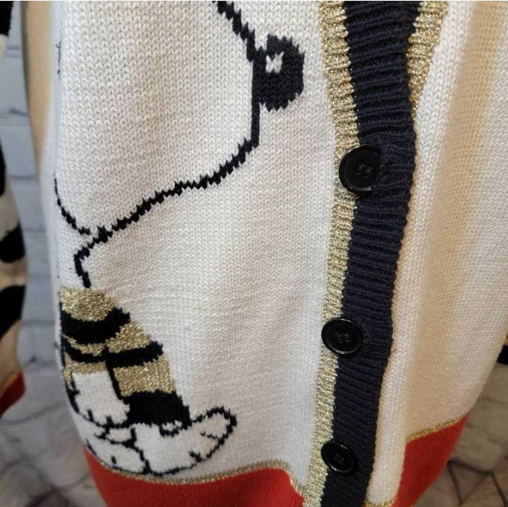 Peanuts Vintage Snoopy Oversized Knit Joe Cool Ca… - image 4