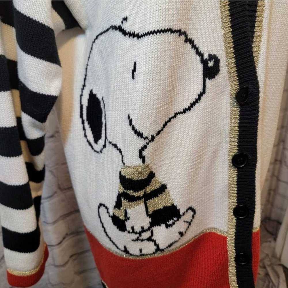 Peanuts Vintage Snoopy Oversized Knit Joe Cool Ca… - image 6