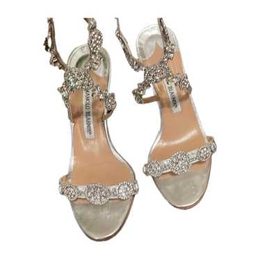 Manolo Blahnik Leather sandal - image 1