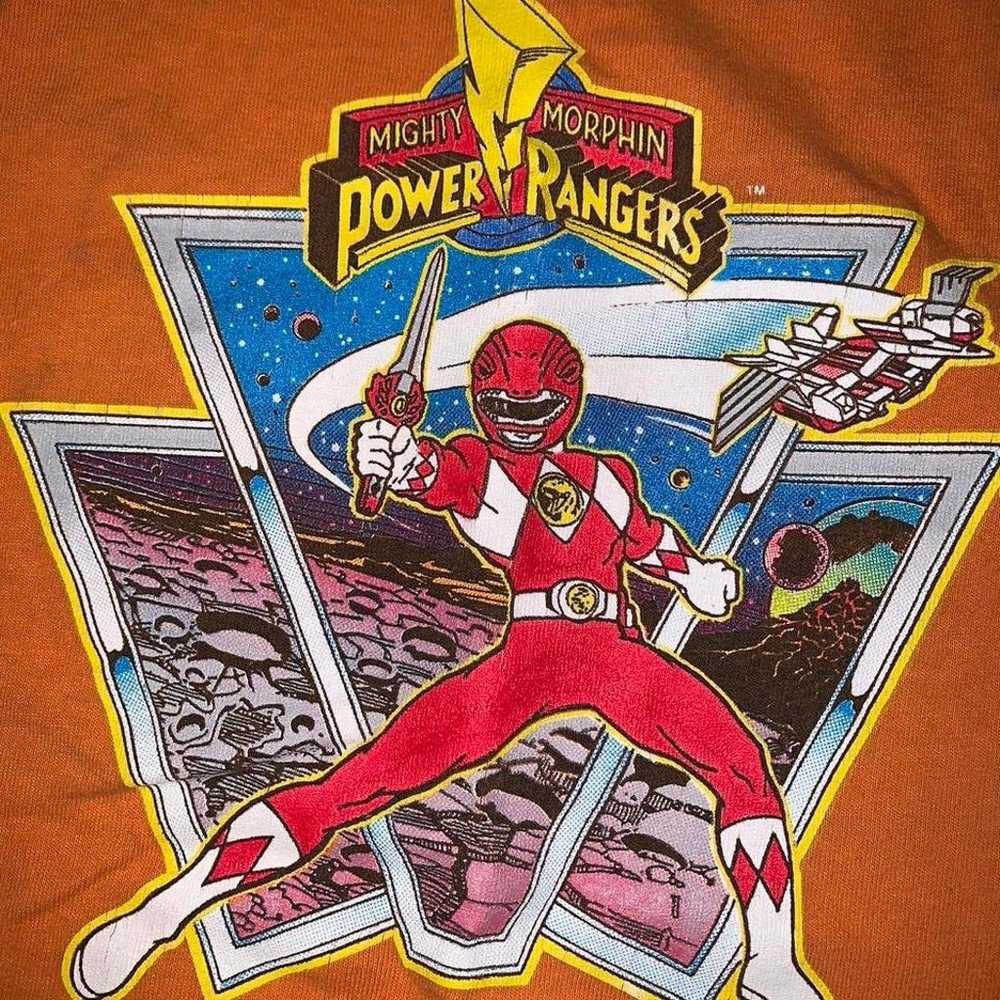 Vintage Power Rangers Shirt - image 2