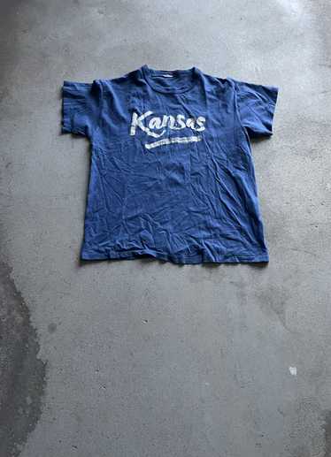 Vintage Vintage Sun Faded Kansas t shirt - image 1