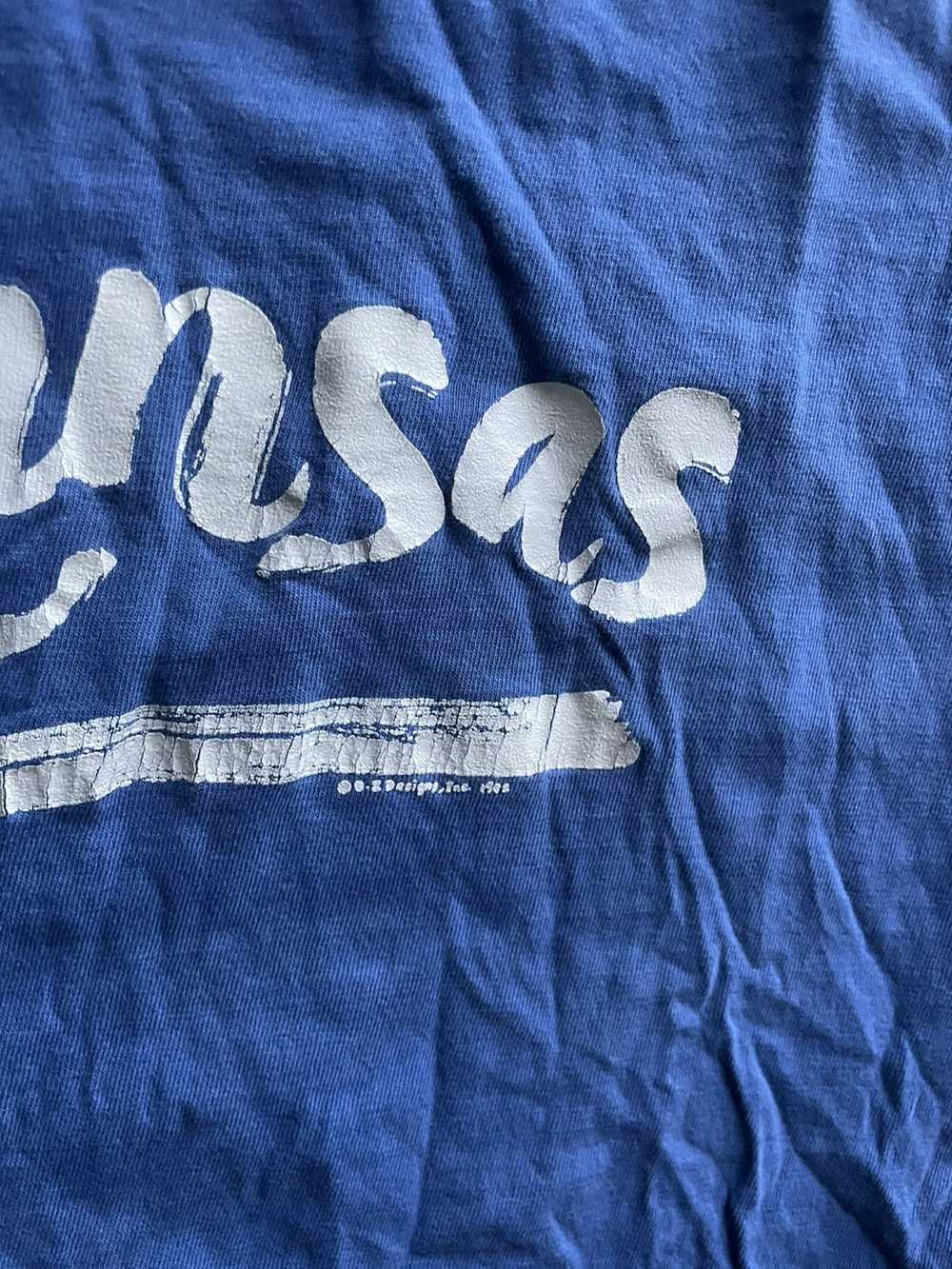 Vintage Vintage Sun Faded Kansas t shirt - image 3