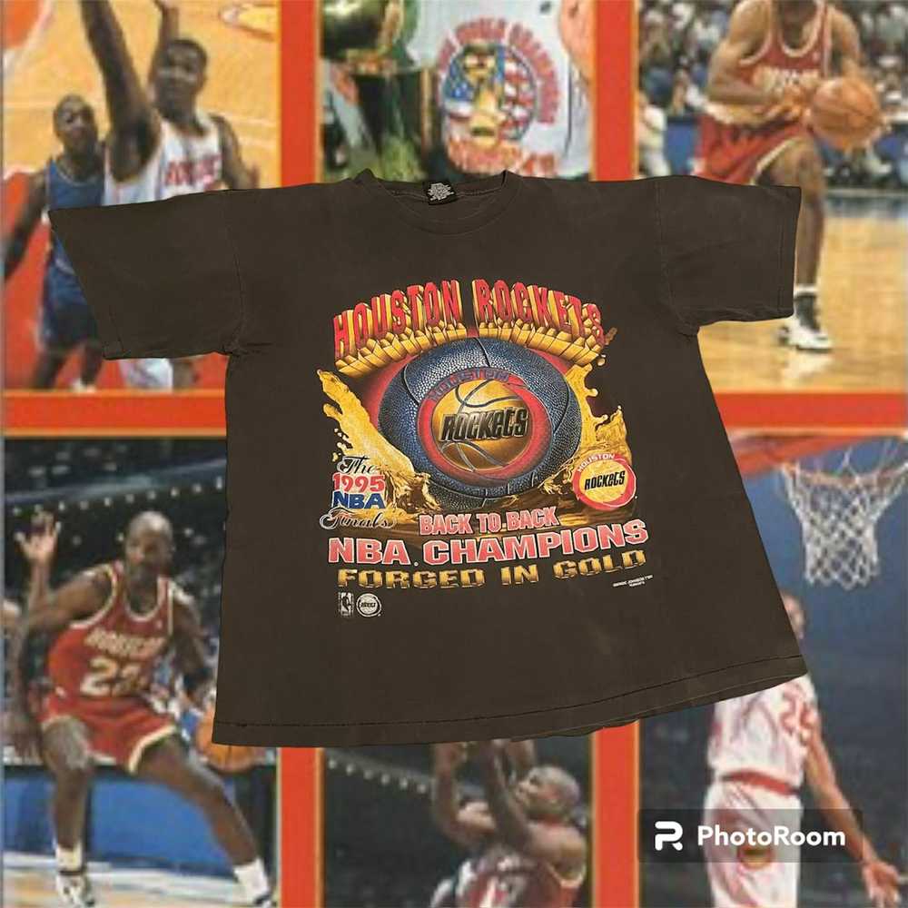 NBA × Sportswear × Vintage Vintage 1995 NBA Houst… - image 1