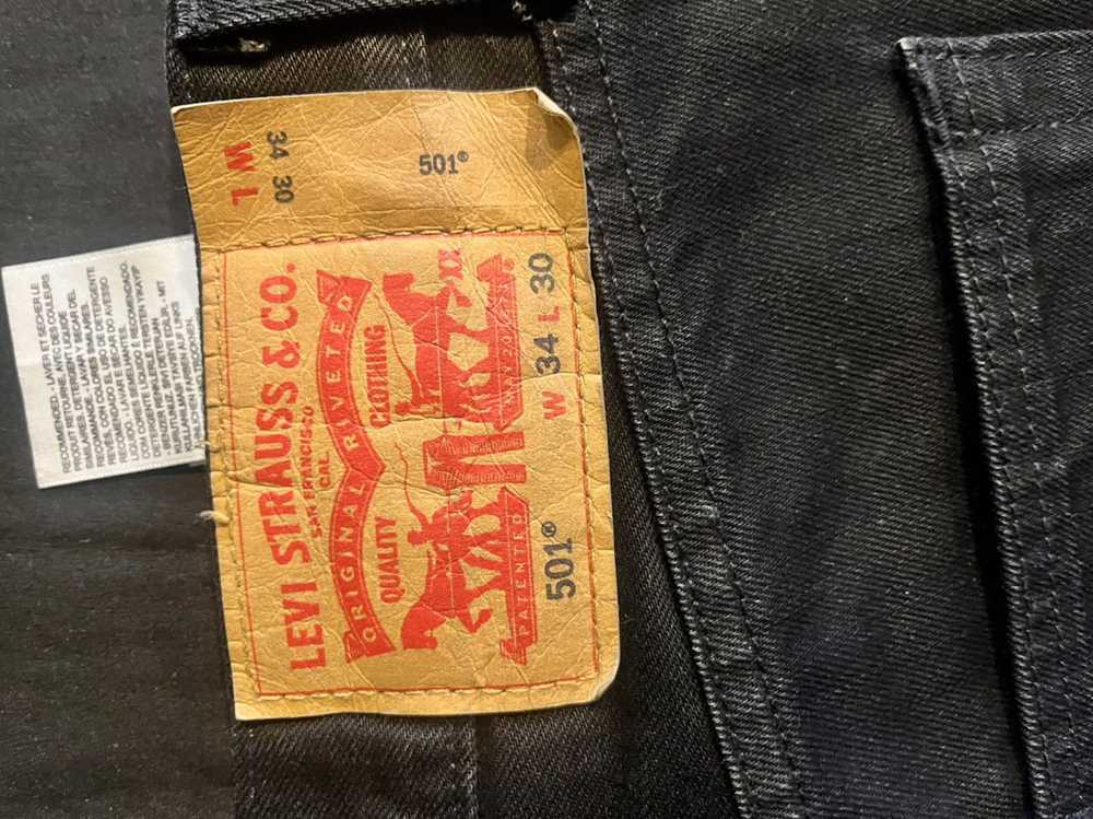 Levi's × Streetwear Levi Strauss & Co Black Jeans - image 3