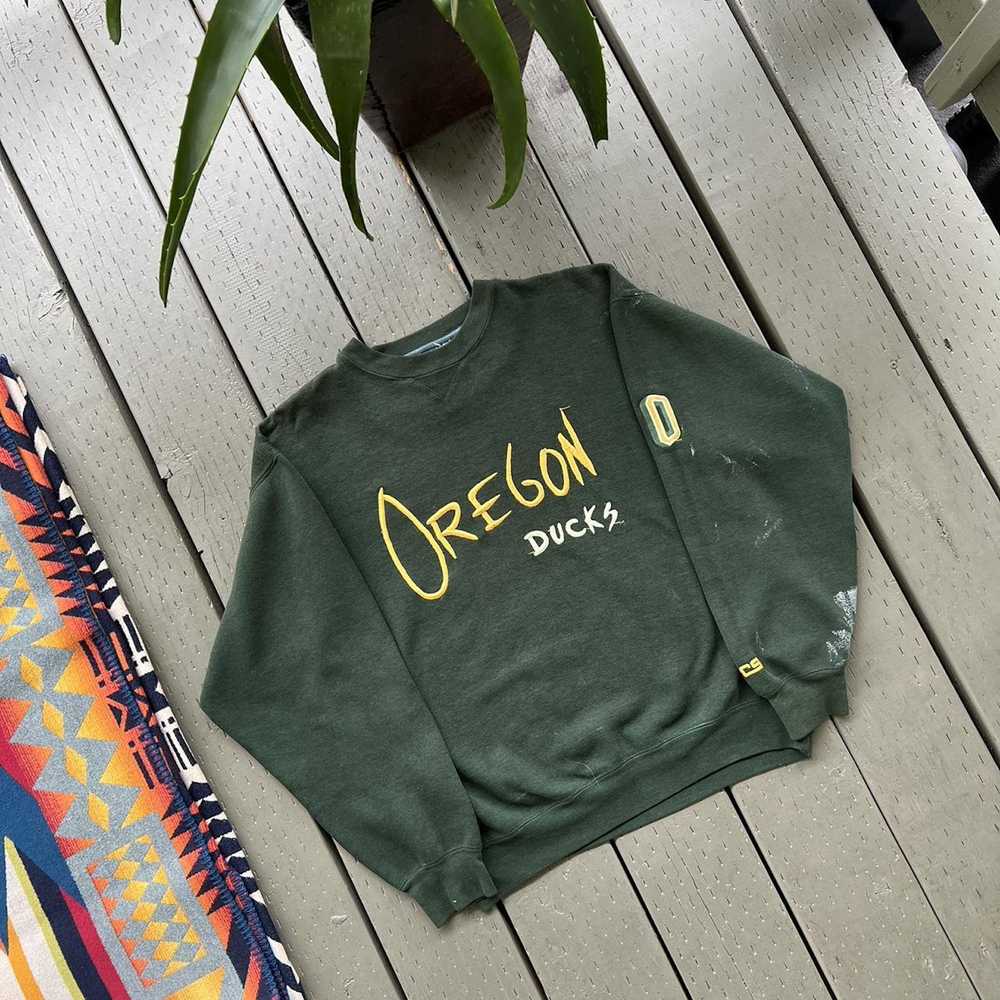 Vintage vintage Oregon ducks sweatshirt - image 3