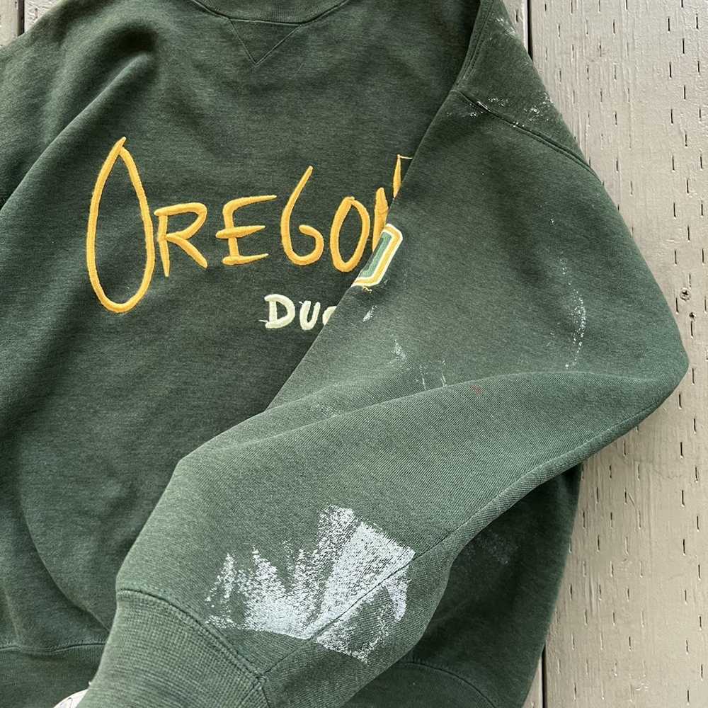 Vintage vintage Oregon ducks sweatshirt - image 5