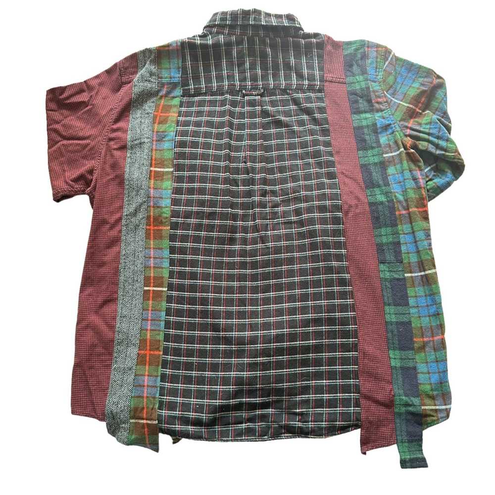 Custom × Streetwear Custom Rebuilt Flannel Shirt … - image 3