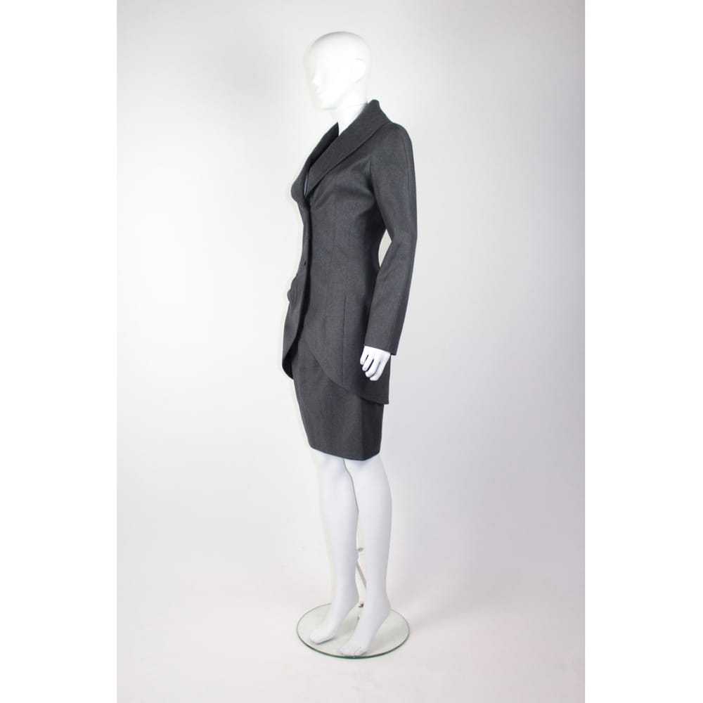 John Galliano Wool skirt suit - image 6