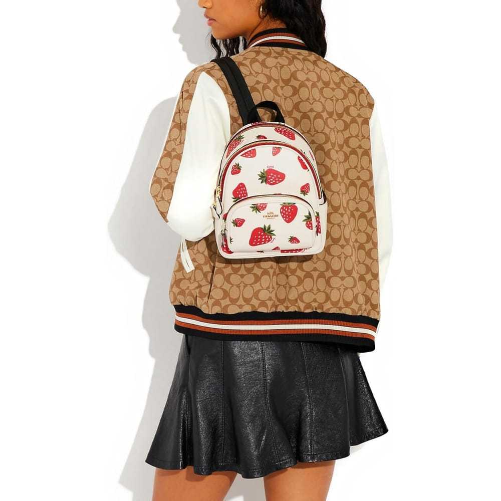 Coach Leather backpack - image 5