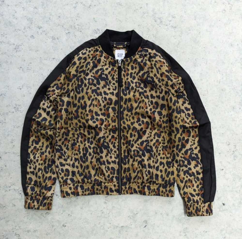 Avant Garde × Gap × Vintage Gap Leopard Pattern B… - image 1