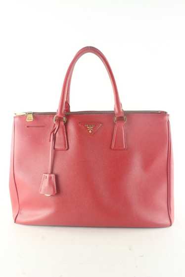 Prada Prada Red Saffiano Luxe Tote 3PR105K