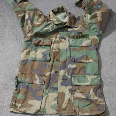 Other US Army Military Shirt Mens Small Button Up… - image 1