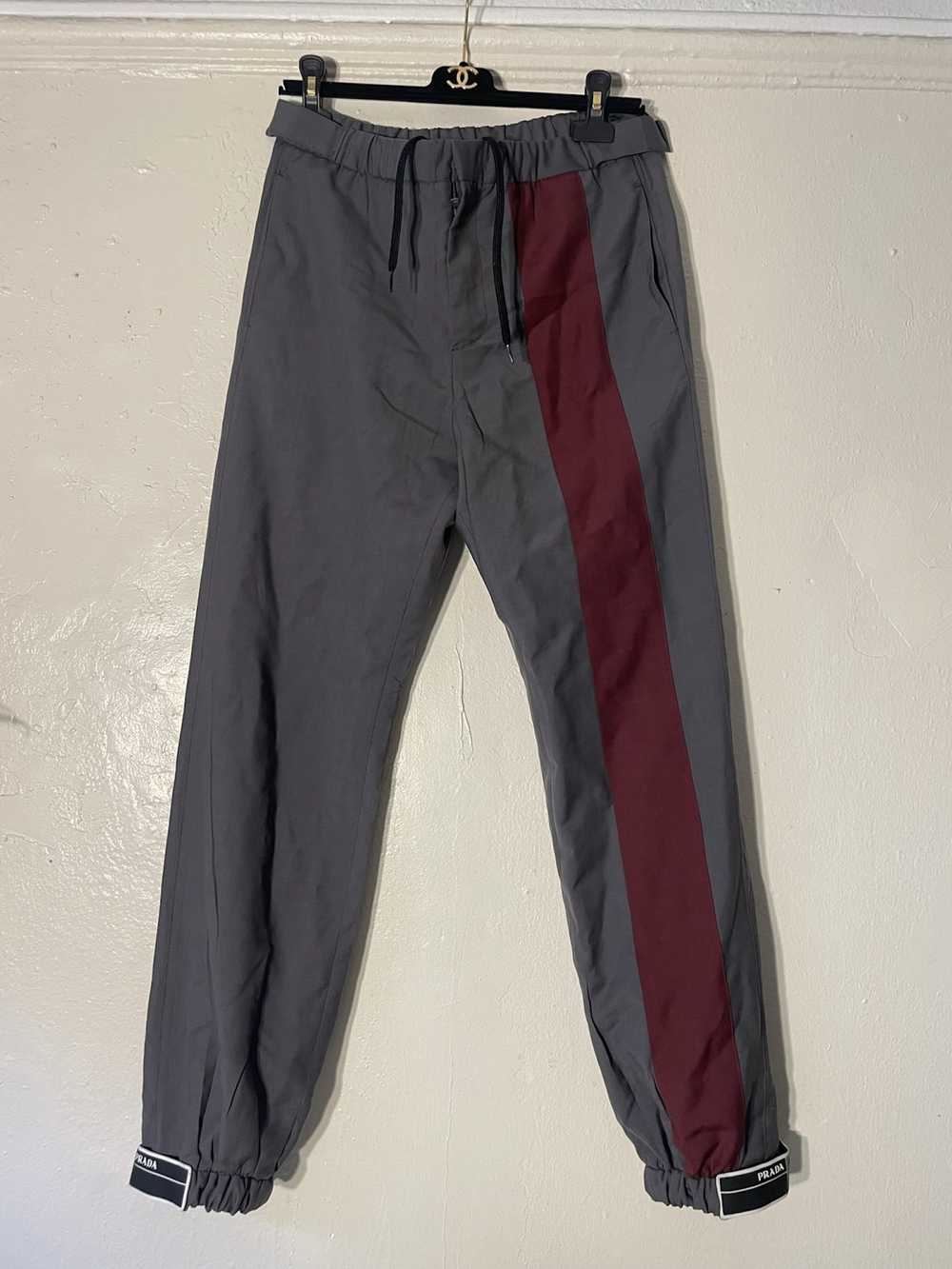 Prada Prada gray ankle strap pants SS2018 - image 1